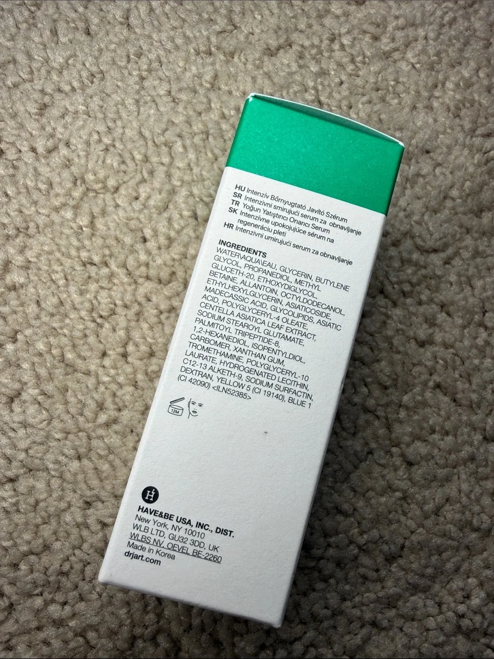 NIB - Dr. Jart Cicapair Intensive Soothing Repair Serum